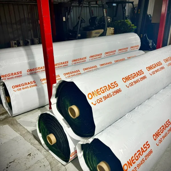 OneGrass stock room of synthetic turf